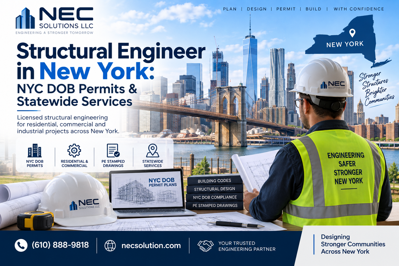 Structural Engineer in New York: NYC DOB Permits & Statewide Services